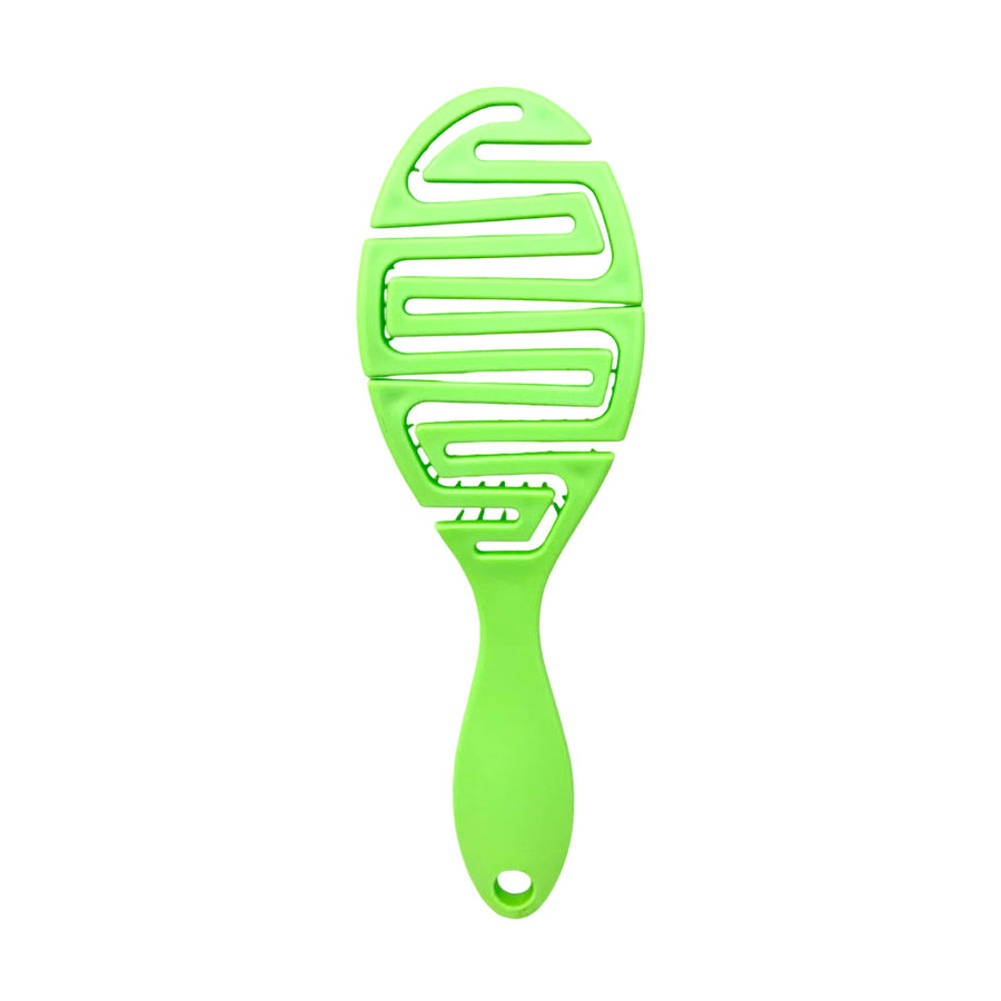 Women’s Square Detangling Hairbrush Green
