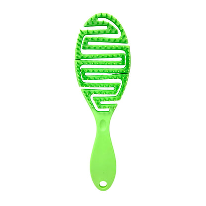 Women’s Square Detangling Hairbrush Green