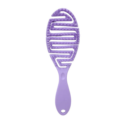 Women’s Square Detangling Hairbrush Purple