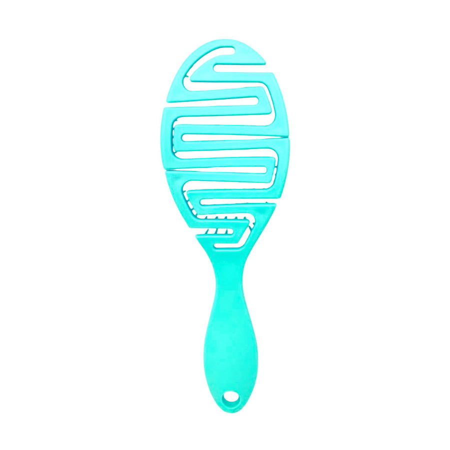 Women’s Square Detangling Hairbrush Aquamarine