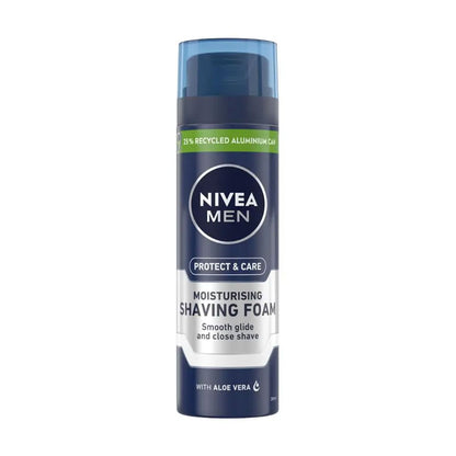 Nivea Men Shaving Foam Protect & Care Moisturising With Aloe Vera 200ml