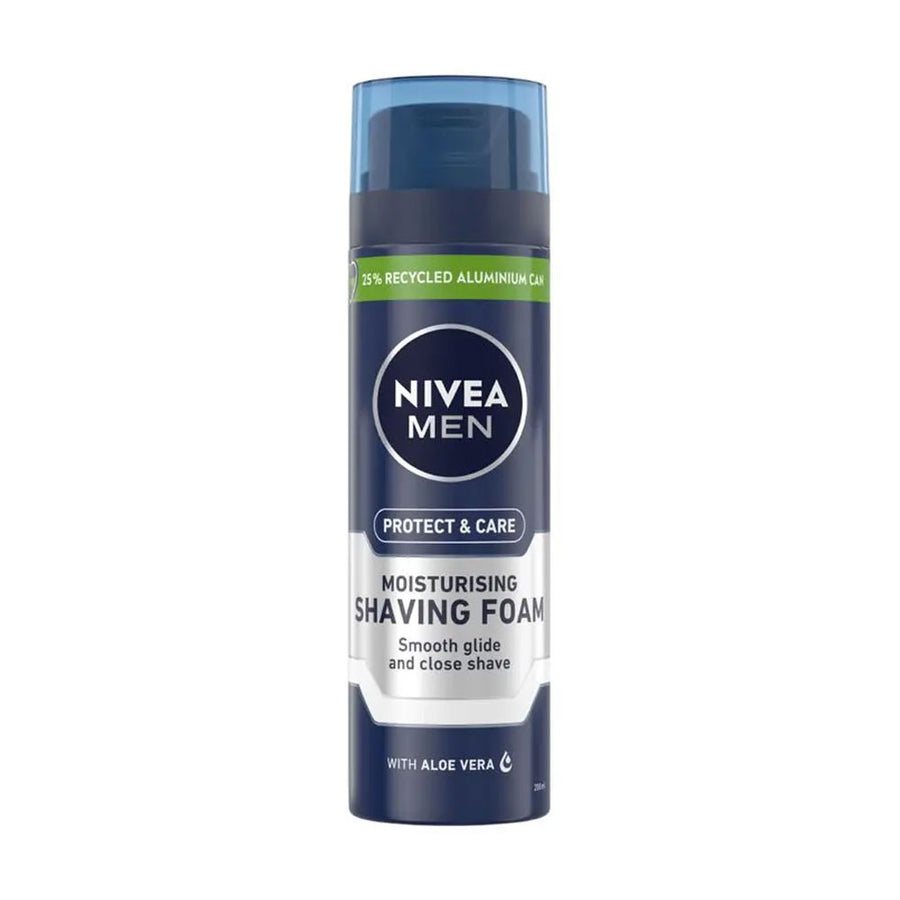 Nivea Men Shaving Foam Protect & Care Moisturising With Aloe Vera 200ml
