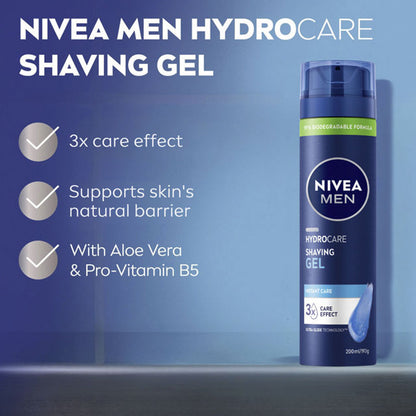 Nivea Men Shaving Foam Protect & Care Moisturising With Aloe Vera 200ml