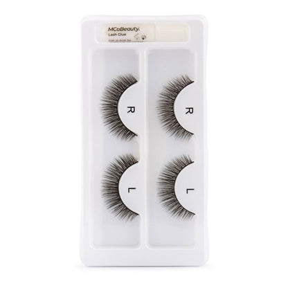 MCoBeauty Longwear False Lashes Natural Mykonos Duo Value Set