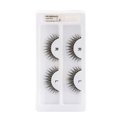 MCoBeauty Longwear False Lashes Natural Ibiza Duo Value Set