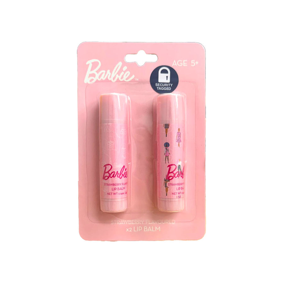 Barbie Lip Balm Duo Strawberry 2pk