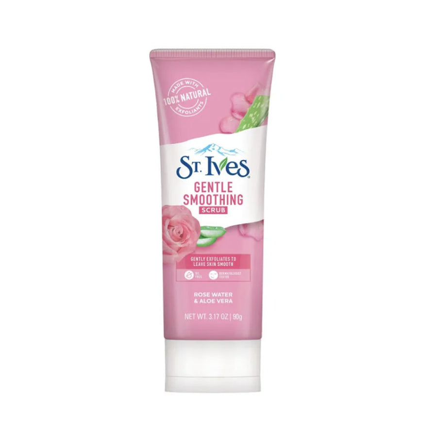 St Ives Gentle Smoothing Scrub Rose Water & Aloe Vera 90g
