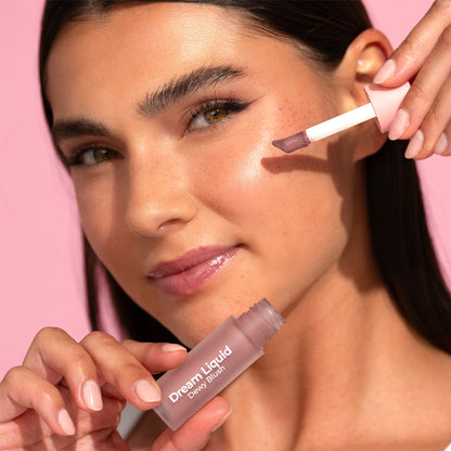 MCoBeauty Dream Liquid Dewy Blush Nude Mauve 4.6ml