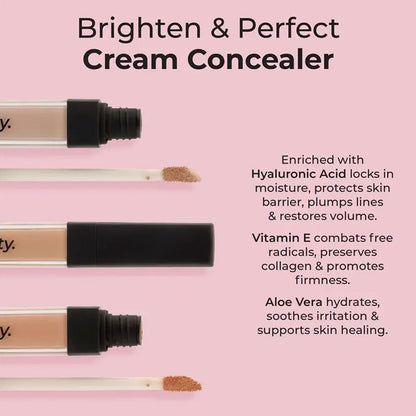 MCoBeauty Brighten & Perfect Cream Concealer Medium 1.25 - Buff 5.5ml