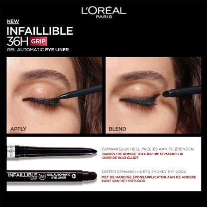 L'Oreal Infallible Gel Automatic Eyeliner 008 Emerald Green