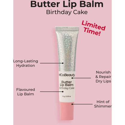 MCoBeauty Butter Lip Balm Birthday Cake 15g