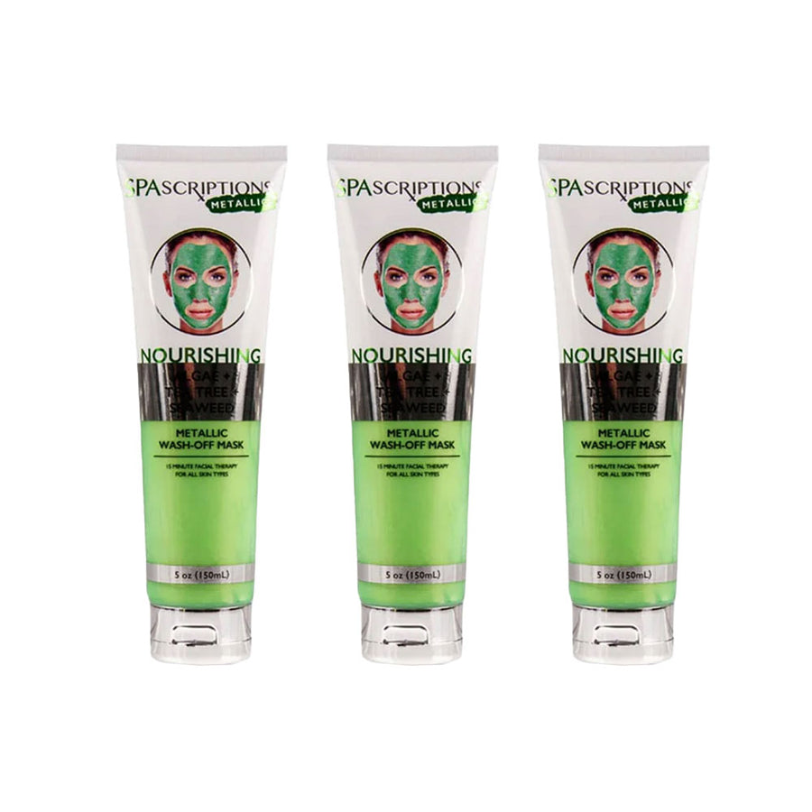 3x Spascriptions Nourishing Wash Off Mask 150ml