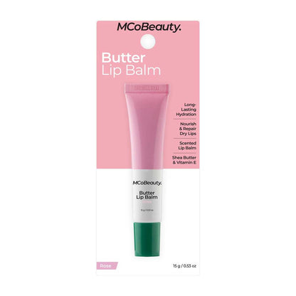 MCoBeauty Butter Lip Balm Rose 15g