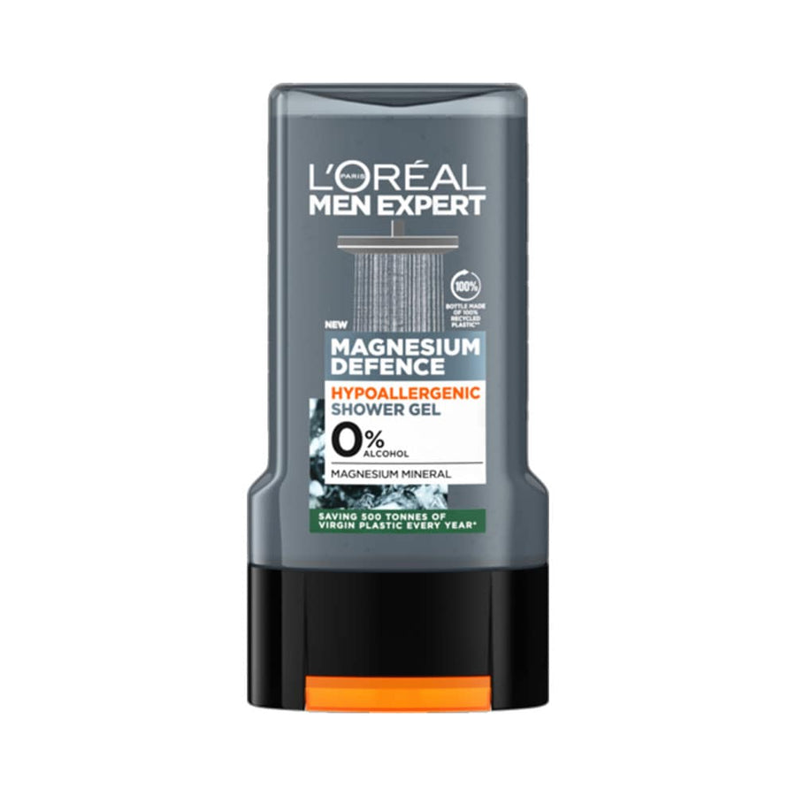 L'Oreal Men Expert Shower Gel Hypoallergenic Magnesium Mineral 300ml