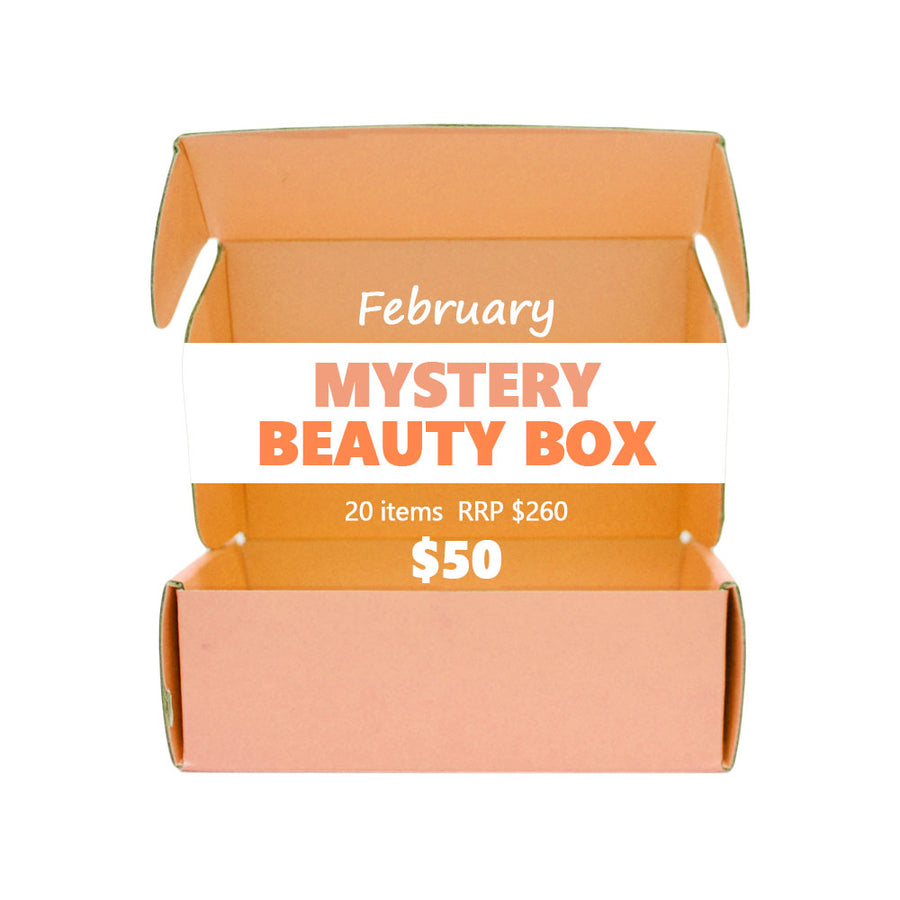 February Mystery Beauty Box - 20 items