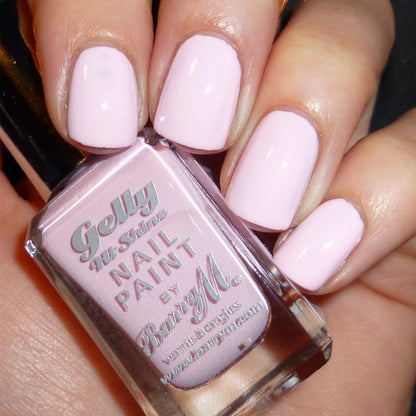 Barry M Gelly Hi Shine Nail Paint 20 Rose Hip 10ml