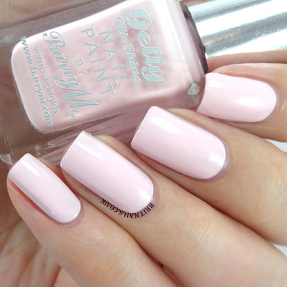 Barry M Gelly Hi Shine Nail Paint 20 Rose Hip 10ml