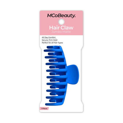MCoBeauty Hair Claw Jumbo Matte Cobalt