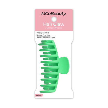 MCoBeauty Hair Claw Jumbo Matte Seafoam