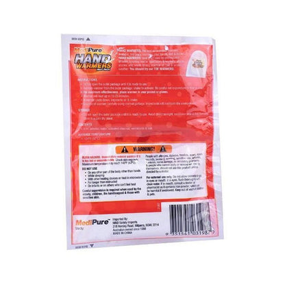 MediPure Hand Warmers Heat Pack 2pc