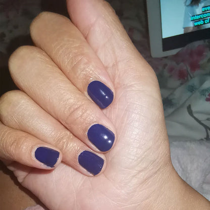 Barry M Hi Shine Nail Paint Gelly 97 Aronia Berry 10ml