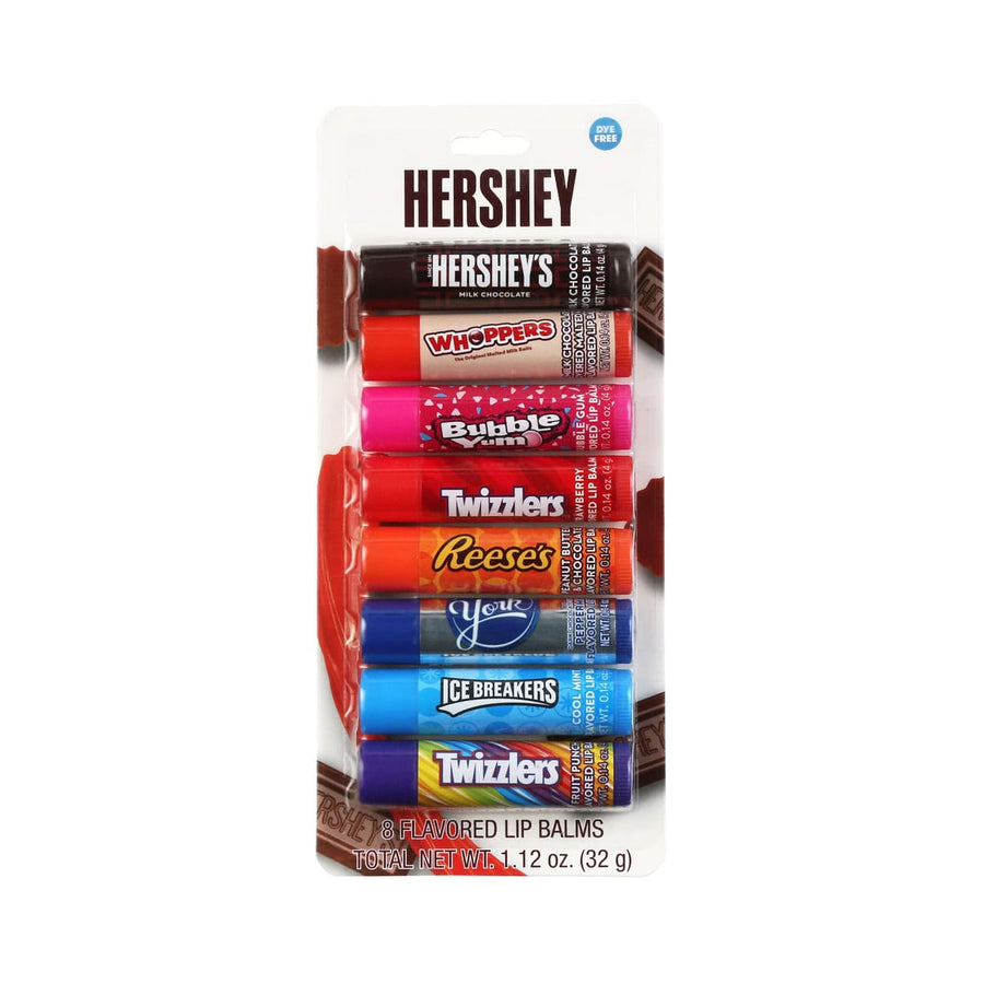 Hershey's Flavored Lip Balm 8pk