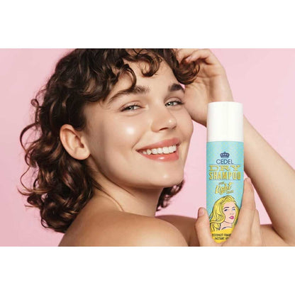 Cedel Dry Shampoo For Light Hair Instant Volume Coconut Fragrance 225g