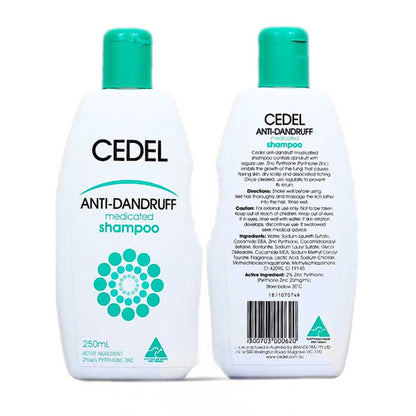 Cedel Anti Dandruff Medicated Shampoo 250ml