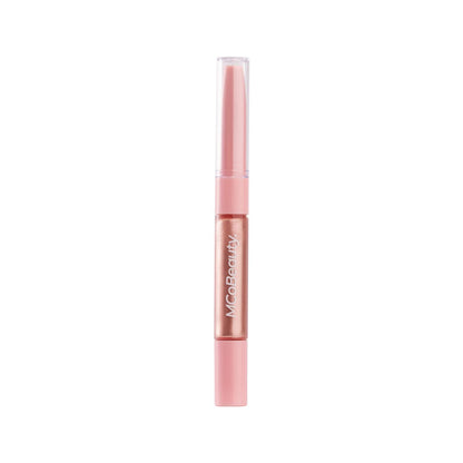 MCoBeauty 2-in-1 Eyeshadow & Highlighter Dual Ended Stick Pink Glow