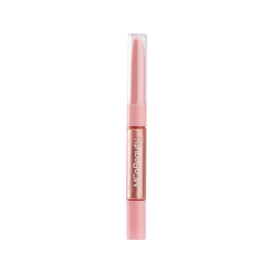 MCoBeauty 2-in-1 Eyeshadow & Highlighter Dual Ended Stick Pink Glow