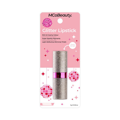 MCoBeauty Glitter Lipstick 90's Nude 3g