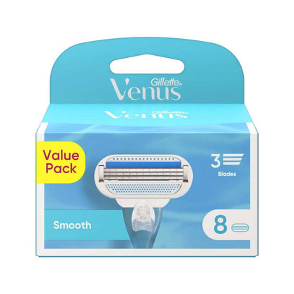 Gillette Venus 3 Blades Razor Cartridges Smooth 8pk