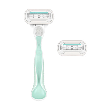 Gillette Venus 3 Blade Razor Smooth Sensitive Includes Handle + 2 Cartridge