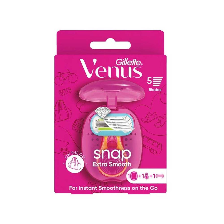 Gillette Venus 5 Blade Razor Snap Extra Smooth