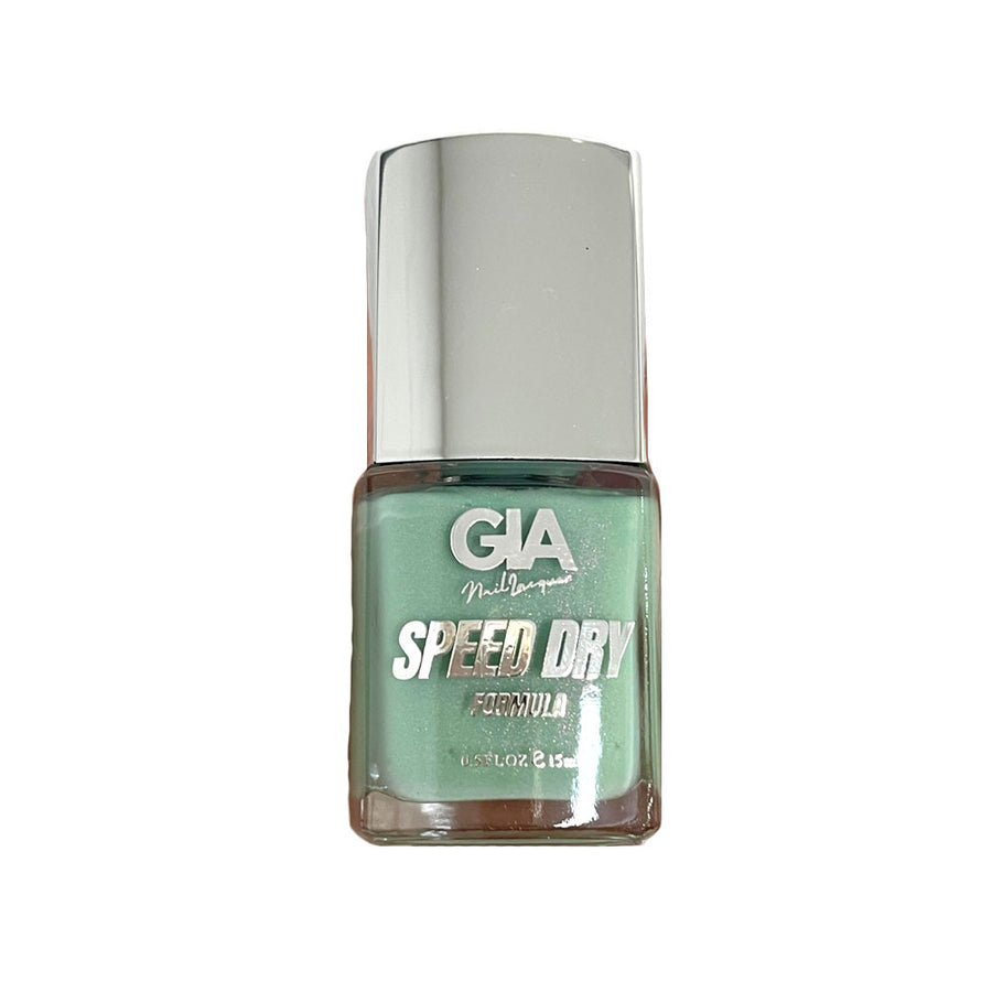 GIA Nail Polish Speed Dry Formula Mix4 532 Aqua 15ml