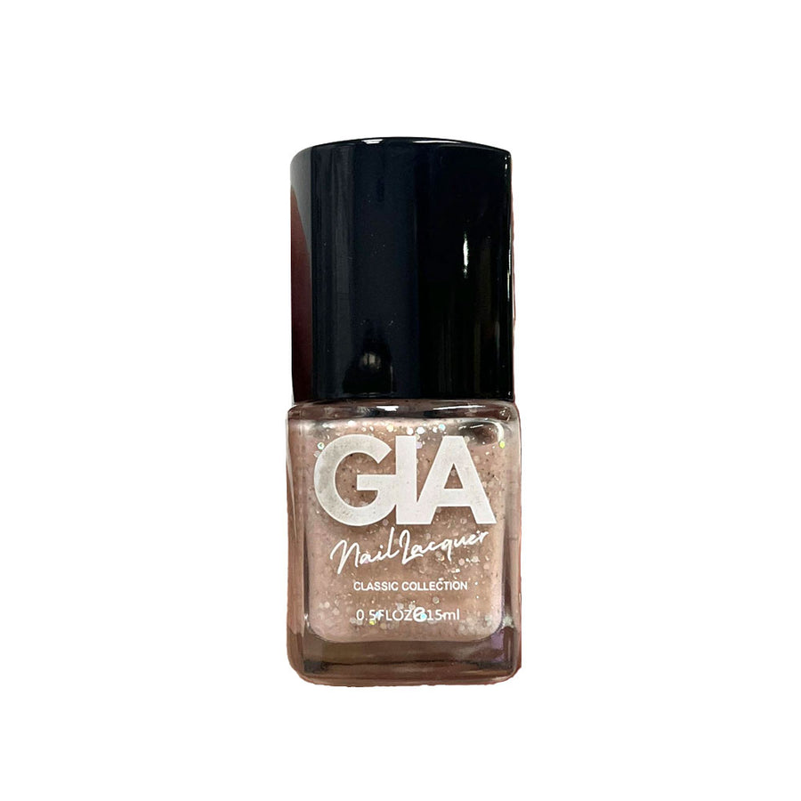 GIA Nail Polish Classic Mix2 005 Glitter Pink 15ml
