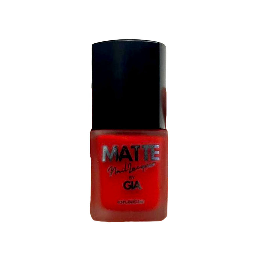 GIA Nail Polish Matte Mix5 501 Hot Red 15ml