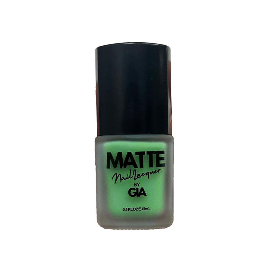 GIA Nail Polish Matte Mix5 525 Green 15ml
