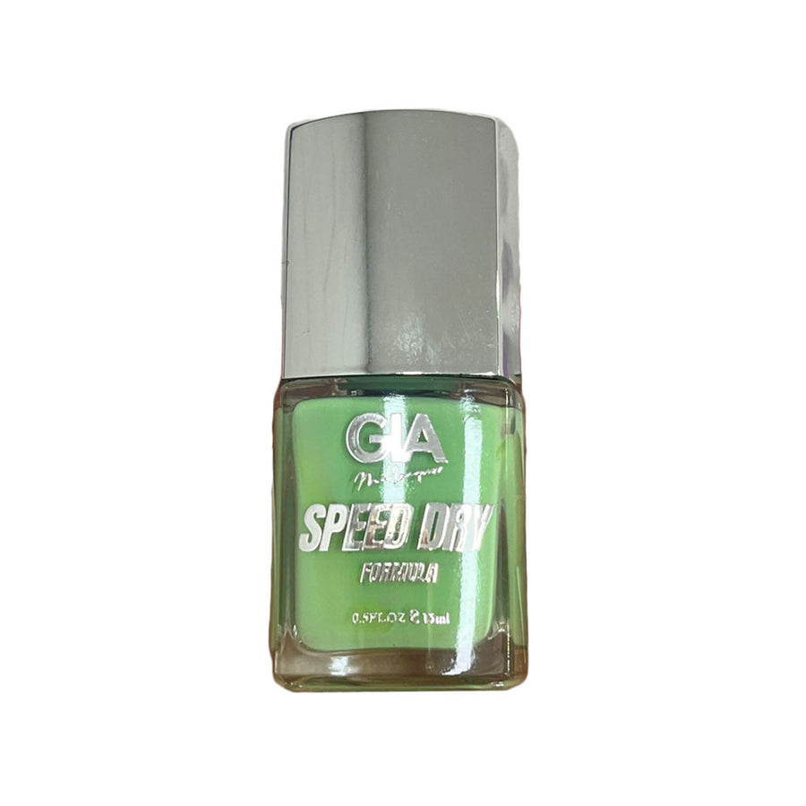 GIA Nail Polish Speed Dry Formula Mix3 372 Green 15ml