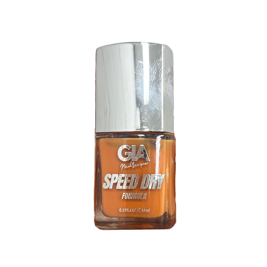 GIA Nail Polish Speed Dry Formula Mix3 433 Orange 15ml