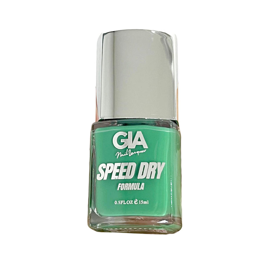 GIA Nail Polish Speed Dry Formula Mix3 376 Green 15ml