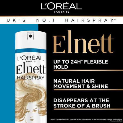 L'Oreal Elnett Hairspray Flexible Hold 55g