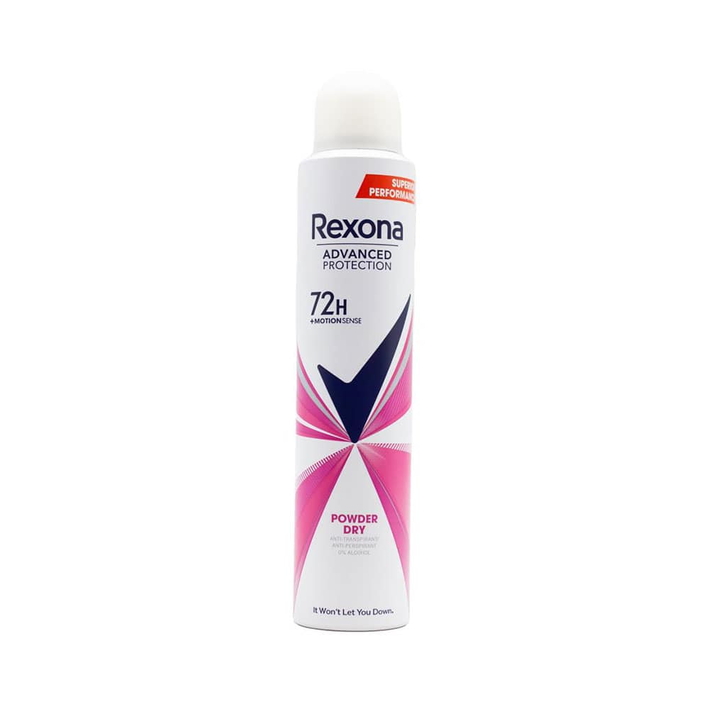 Rexona Antiperspirant Advance Protection Powder Dry 200ml – Cosmetic ...