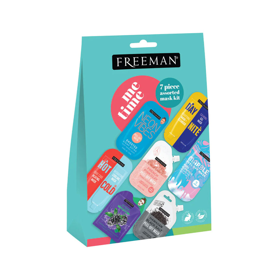Freeman 7 Piece Assorted Mask Kit Me Time