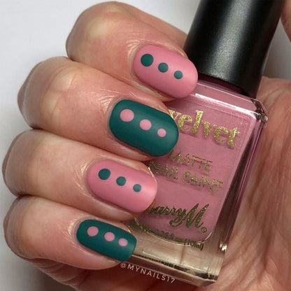 Barry M Matte Nail Paint Velvet 10 Beach Club 10ml