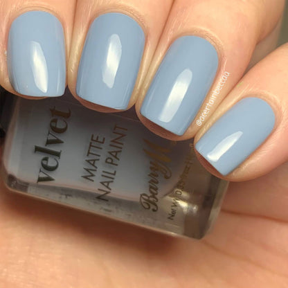 Barry M Matte Nail Paint Velvet 11 Lake House 10ml