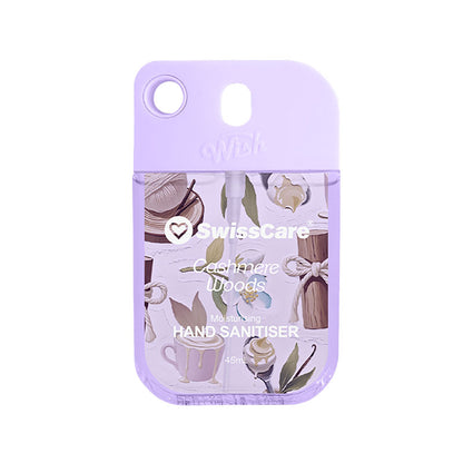SwissCare Moisturising Hand Sanitiser Cashmere Woods 45ml