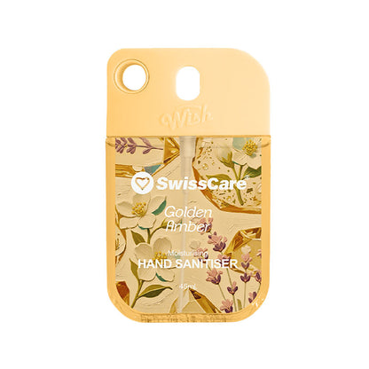 SwissCare Moisturising Hand Sanitiser Golden Amber 45ml