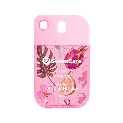 SwissCare Moisturising Hand Sanitiser Lush Tropicale 45ml