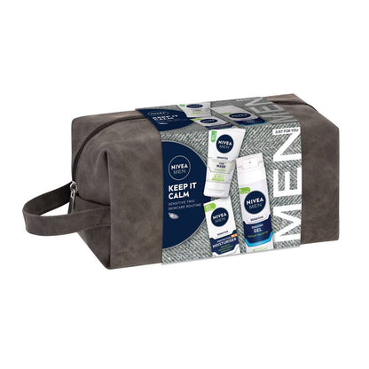 Nivea Men Gift Bag Sensitive Trio Skin Routine